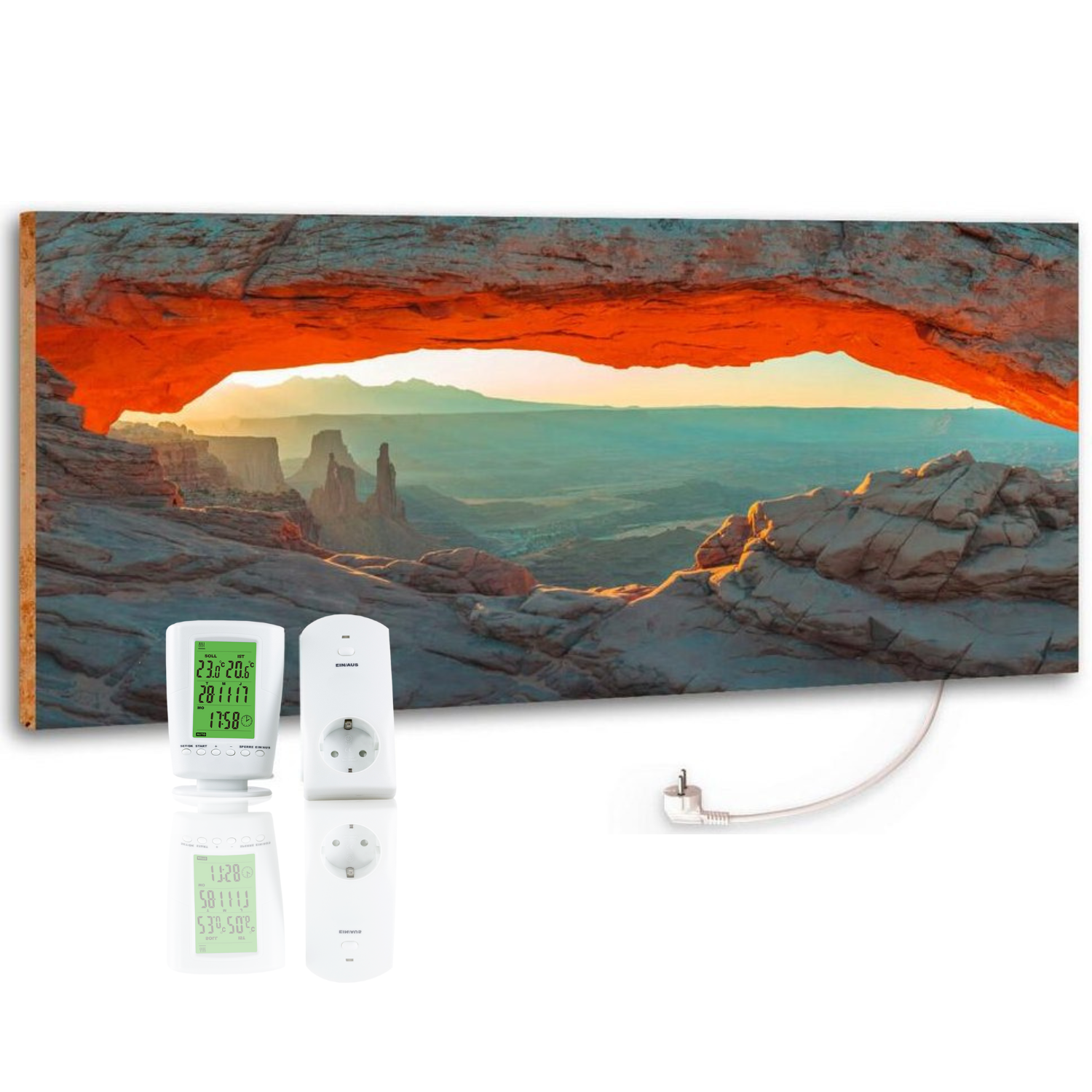 Verschillende motiefverwarming 800 watt b-goods