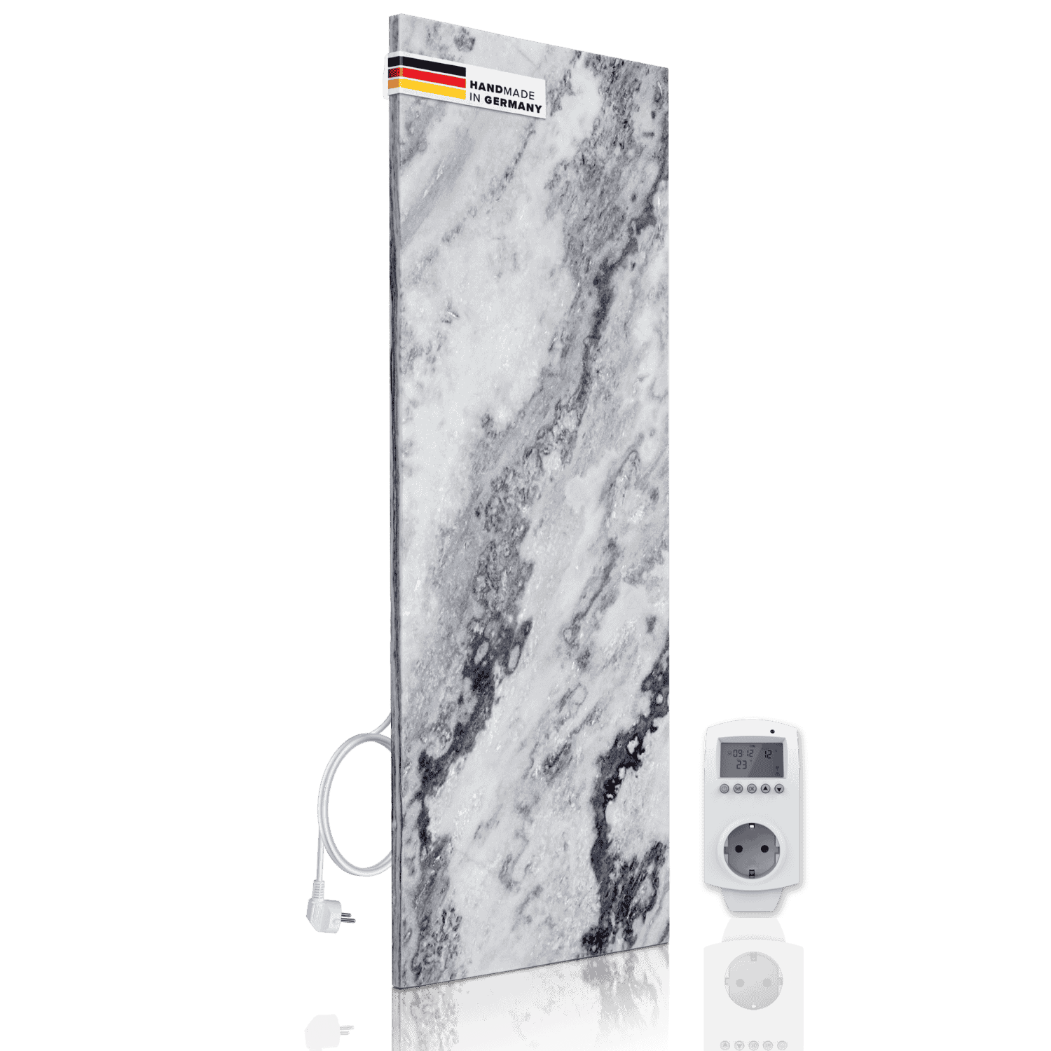 Infraroodverwarming 800 watt gemaakt van natuursteen - Qarama WiFi Smart Home