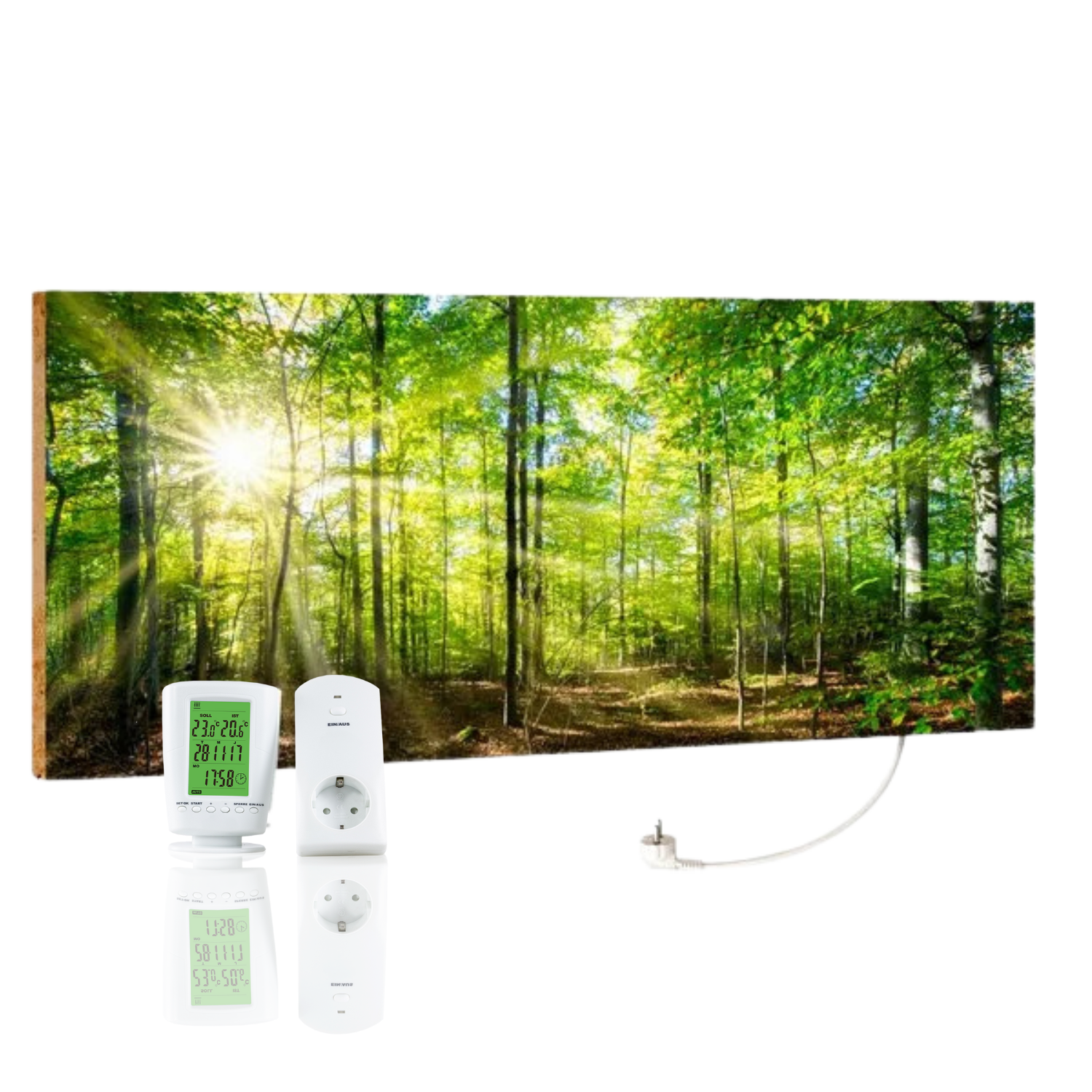Verschillende motiefverwarming 800 watt b-goods