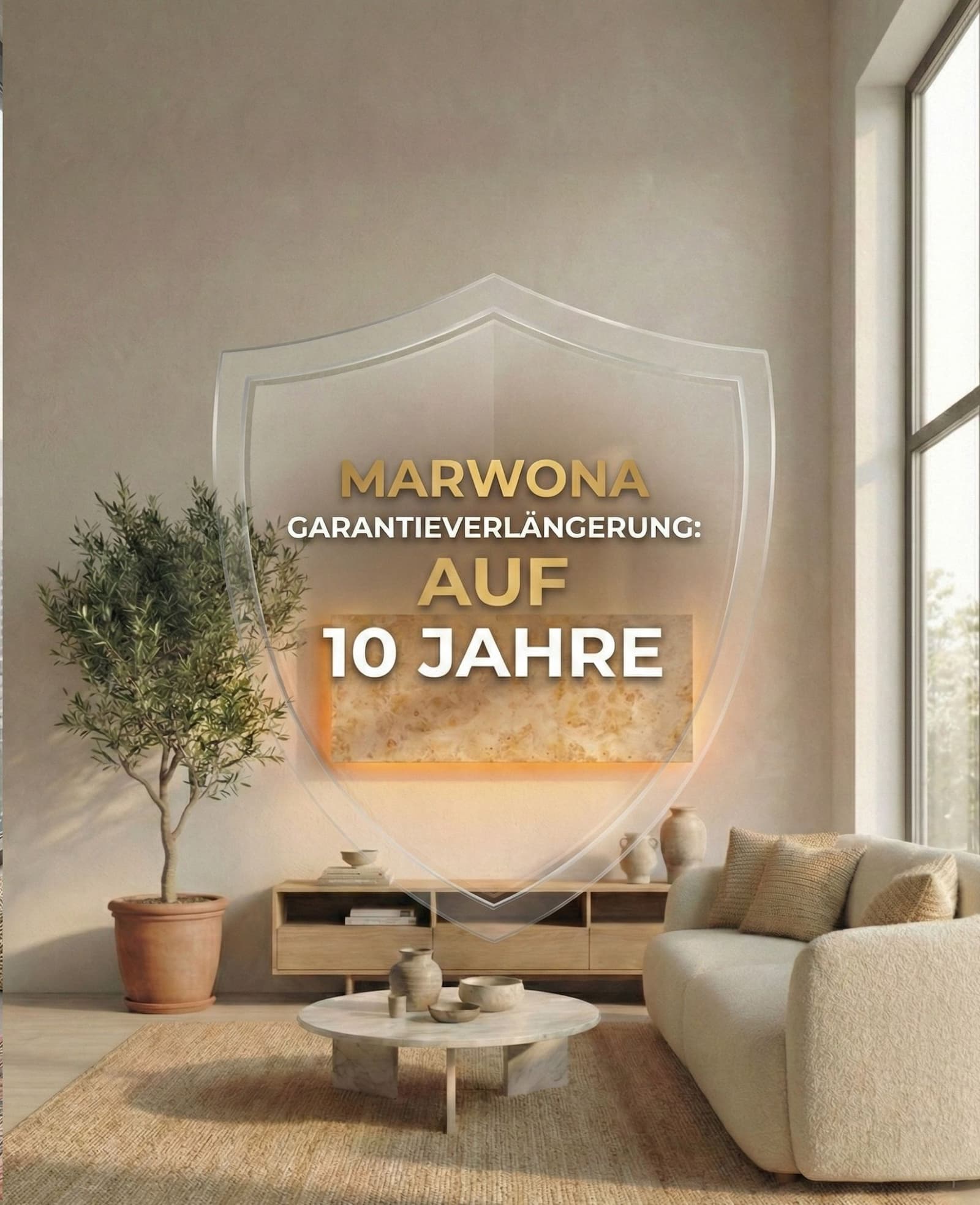 Garantieverlängerung auf 10 Jahre