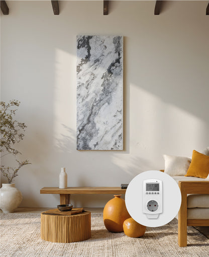 Infraroodverwarming 800 watt gemaakt van natuursteen - Qarama
